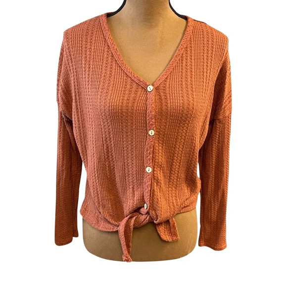 Paper Crane waffle knit top - Picture 1 of 3